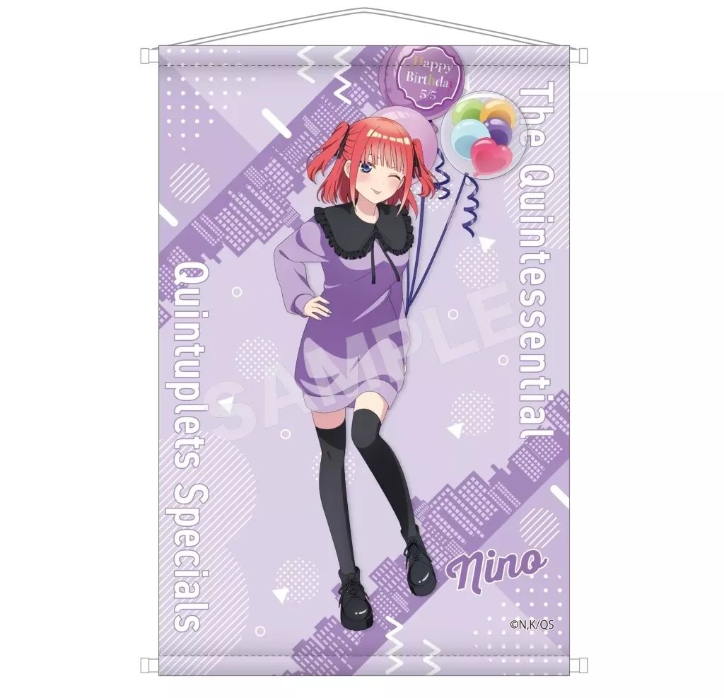 中古】タペストリー 中野二乃 B2タペストリー 「五等分の花嫁