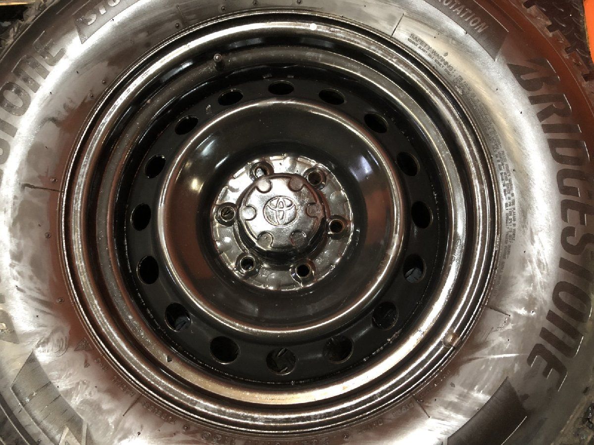 FJクルーザー純正スチールホイール スタッドレスタイヤセットDM-V3 ほぼ新品 FJクルーザー純正スチールホイール スタッドレスタイヤセットDM-V3