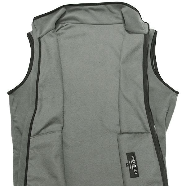 新品 ハイドロゲン ゴルフ ベスト メンズ フリース ジップアップ