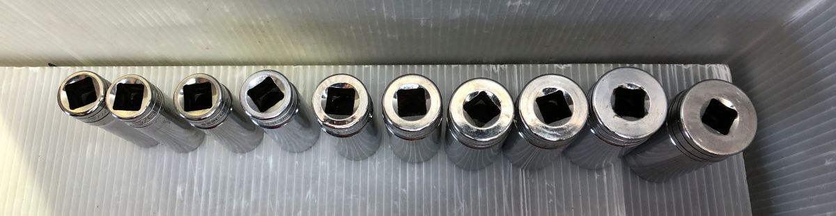 1|2ディープ ソケット10本セット