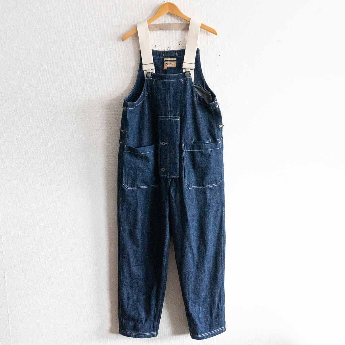 極美品】 NIGEL CABOURN × LYBRO【NAVAL DUNGAREE OVERALL】48 インディゴ ナイジェルケーボン ライブロ  オーバーオール 2403185 - メルカリ