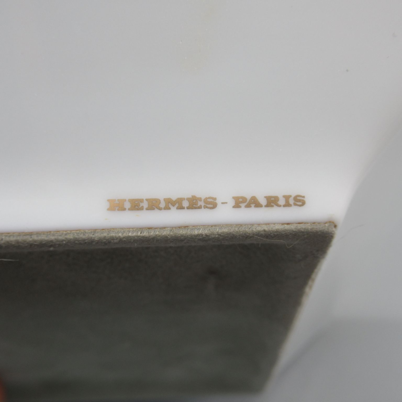 HERMES エルメス シェーヌダンクル アッシュトレイ シルバー