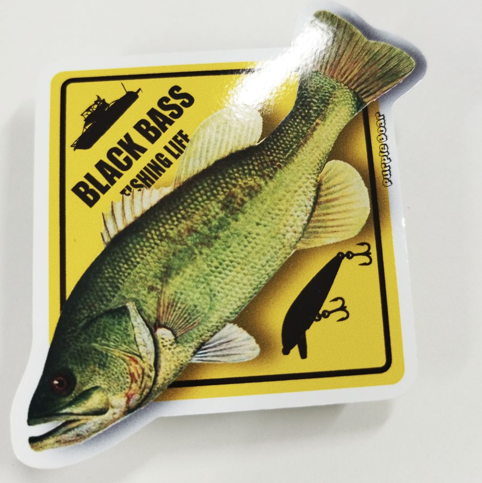 送料無料 おまけ付き商品🎵 トリックアート Black bass「ブラックバス