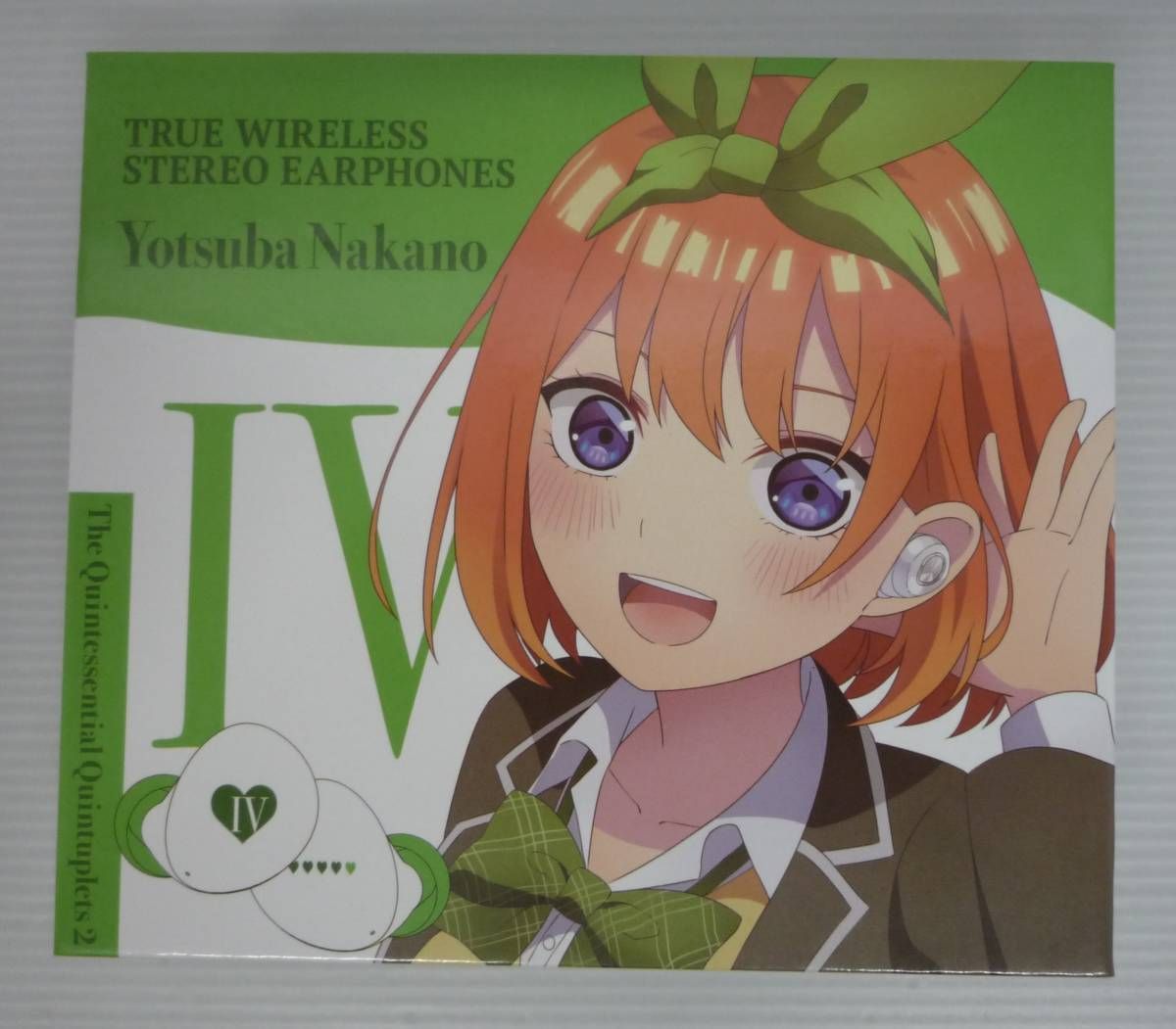 開封品】中野四葉(CV佐倉綾音)モデル TRUE WIRELESS STEREO