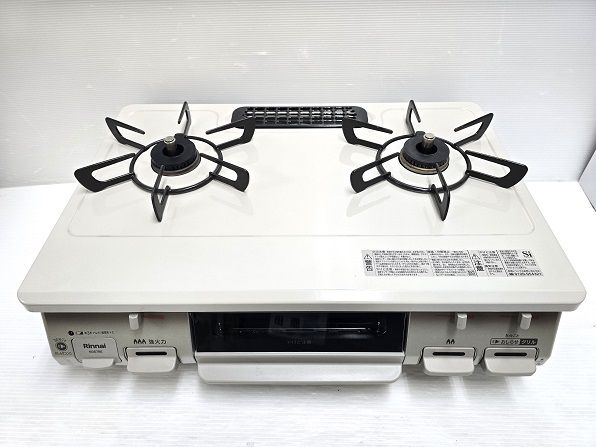 品 リンナイ Rinnai ガスコンロ LPガス プロパンガス 左強火力 水無片面焼グリル KG67BEL 2025年製 〇YR-19355〇