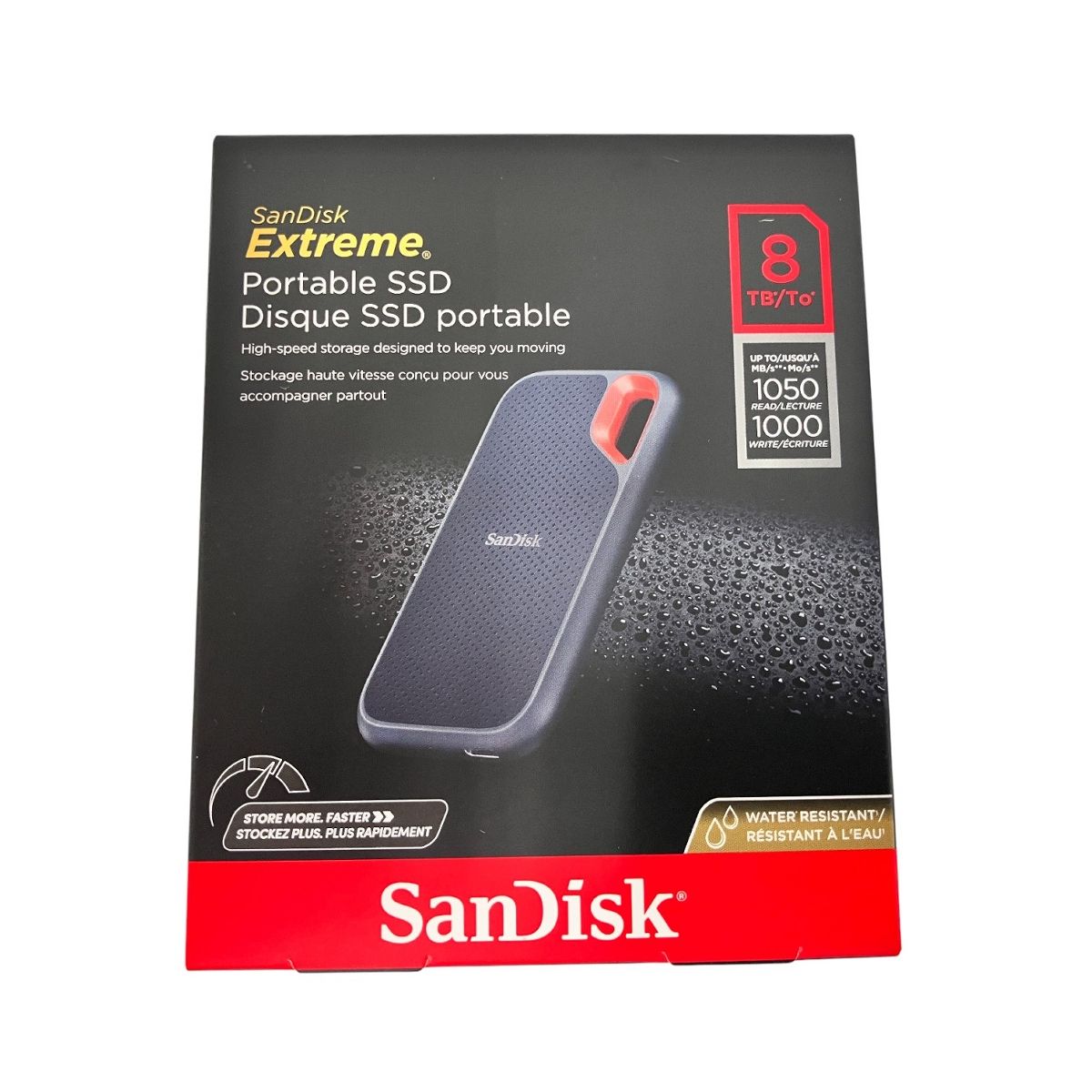 SanDisk SDSSDE61-8T00-G25 Extreme Portable SSD 外付けSSD 8TB PC周辺機器 ♥ Z10521744