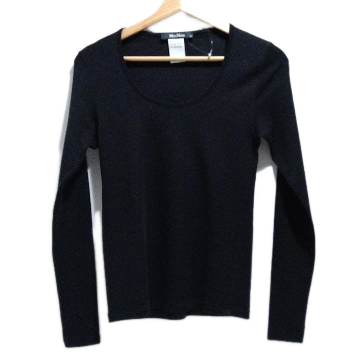 Max Mara(マックスマーラ) 長袖セーター サイズM レディース美品 - 黒 