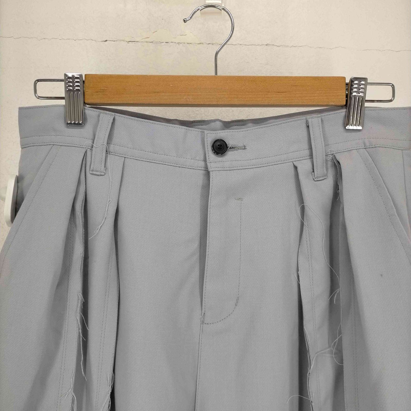 シャリーフ SHAREEF DOUBLE CLOTH WIDE PANTS メンズ JPN：1