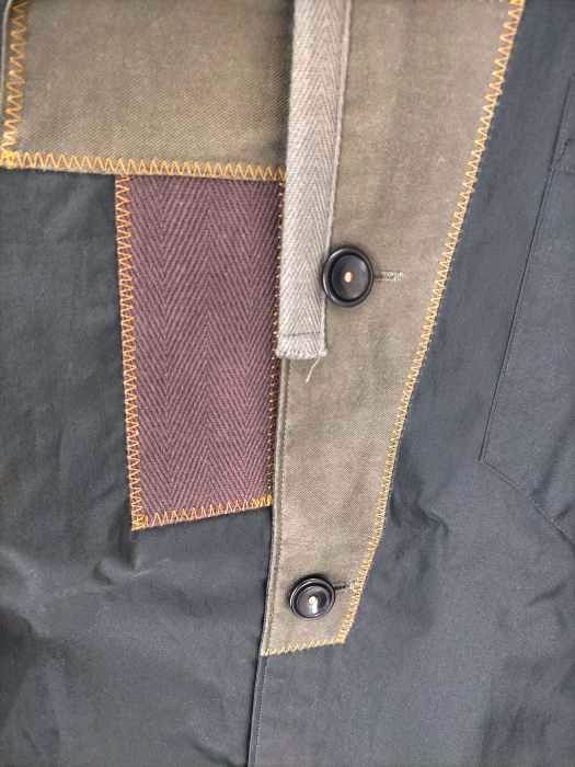 カラー ビーコン kolor BEACON 22SS タイプライターコーティングシャツ