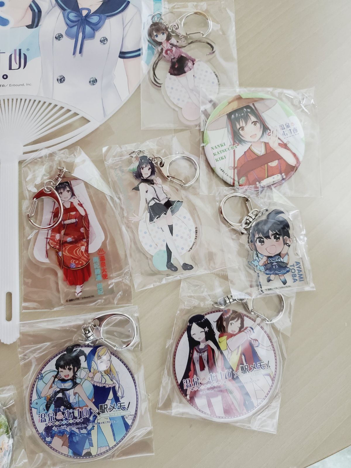 温泉むすめ 缶バッジ アクリルキーホルダー 豪華26点セット - メルカリ