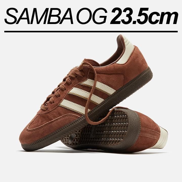 adidas SAMBA OG 新品未使用23.5cm ブラウンIG1357|mercariメルカリ