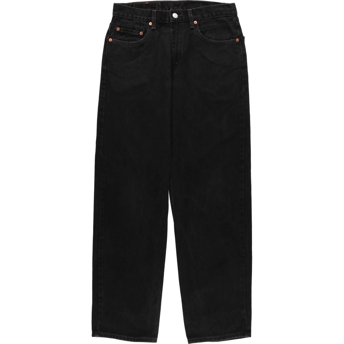 古着 00年代 リーバイス Levi s 550 RELAXED FIT ブラックデニム テーパードデニムパンツ メンズw30相当|eaa418806