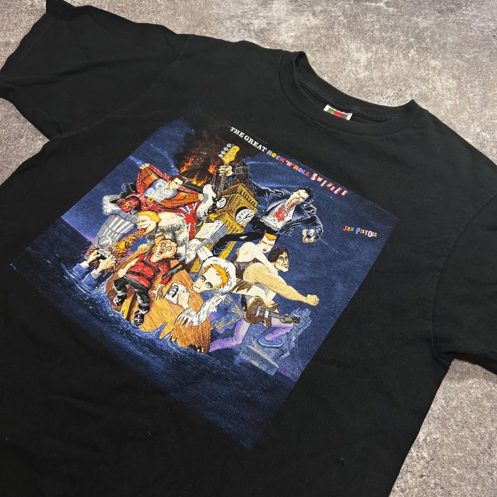 Sex Pistols Rock Roll - | GREAT Tシャツ PISTOLS Swindle SWINDLE 