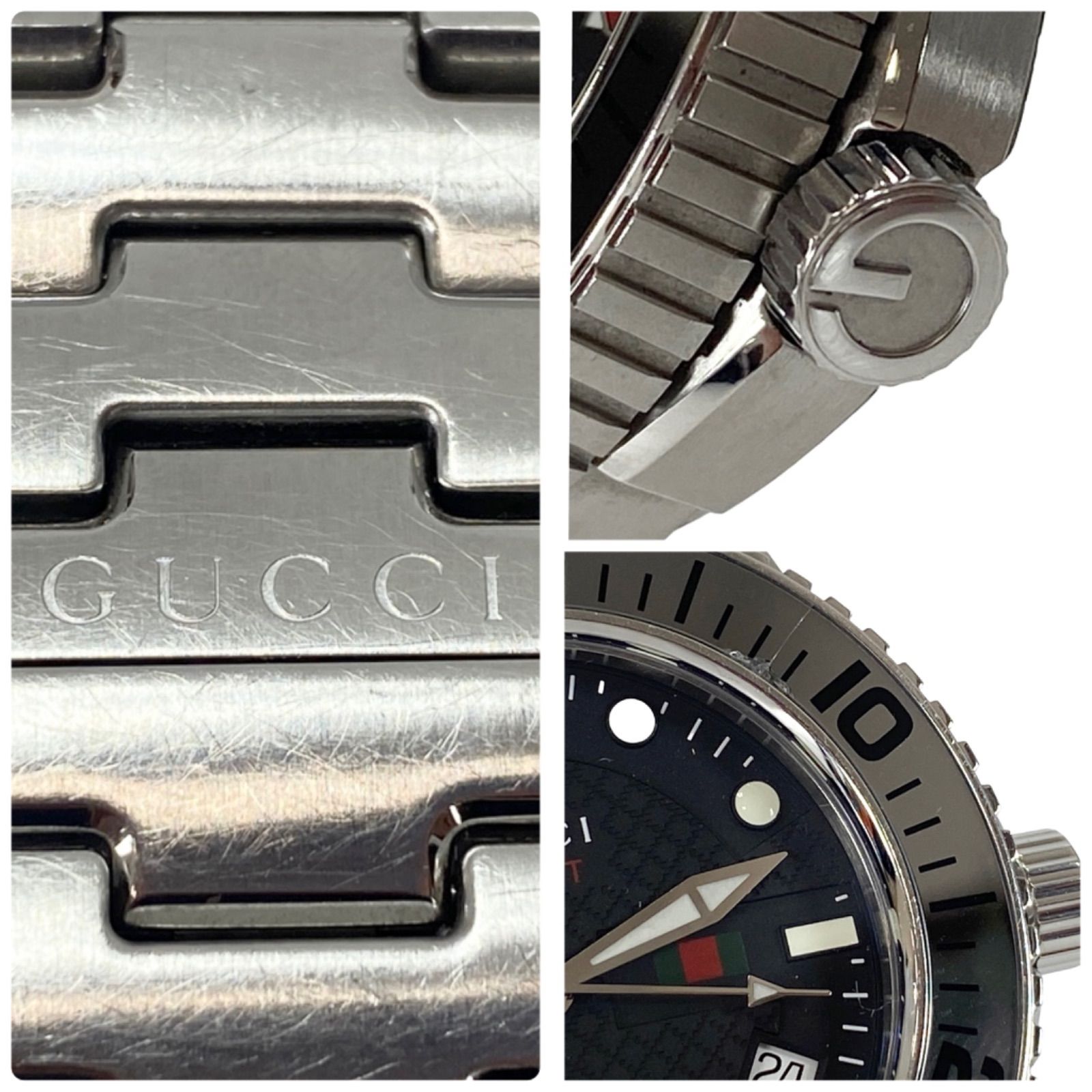 GUCCI G-タイムレス クォーツ時計 型番YA126251