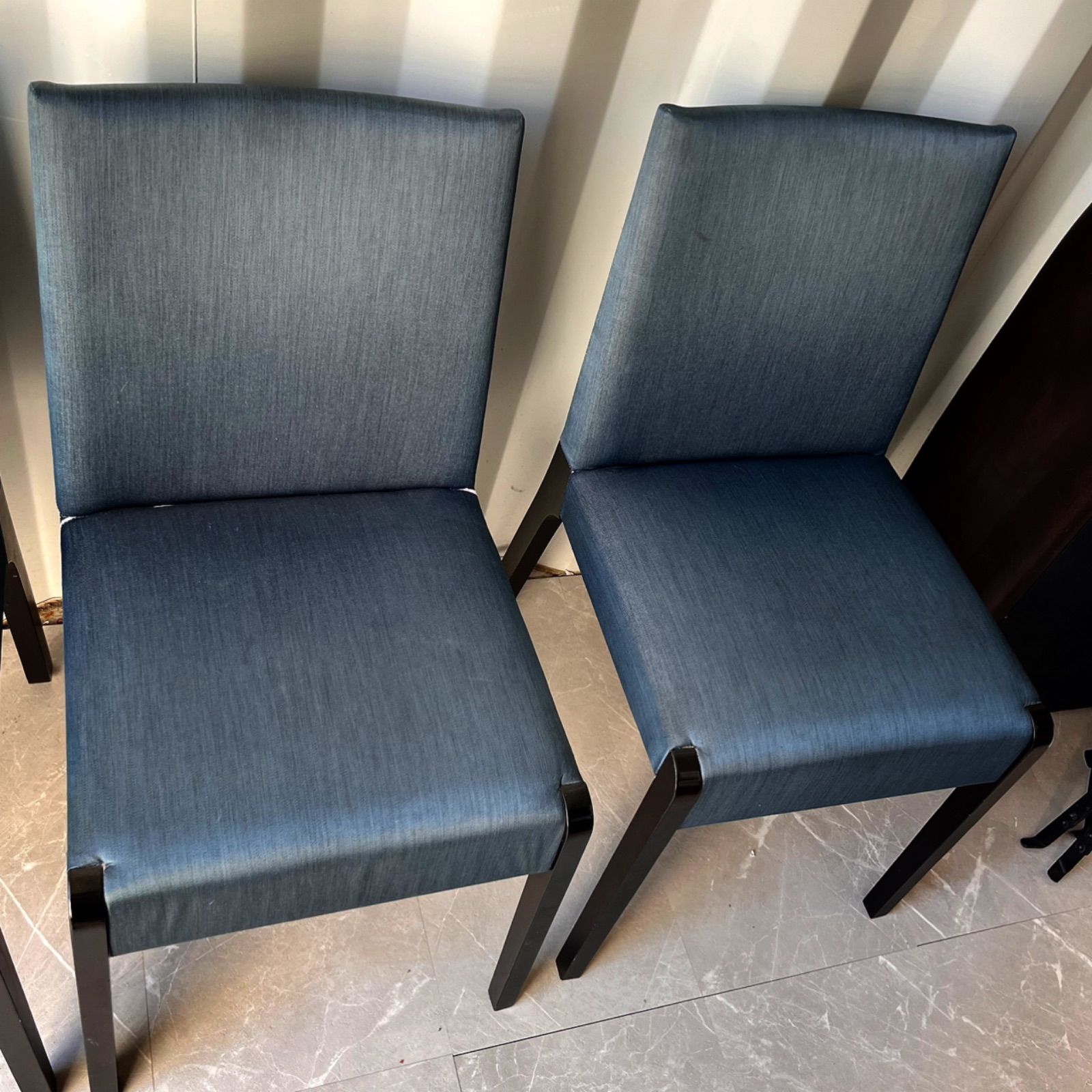 取付無料！カッシーナIXC ジンジャー 北欧モダン風ネイビーダイニング