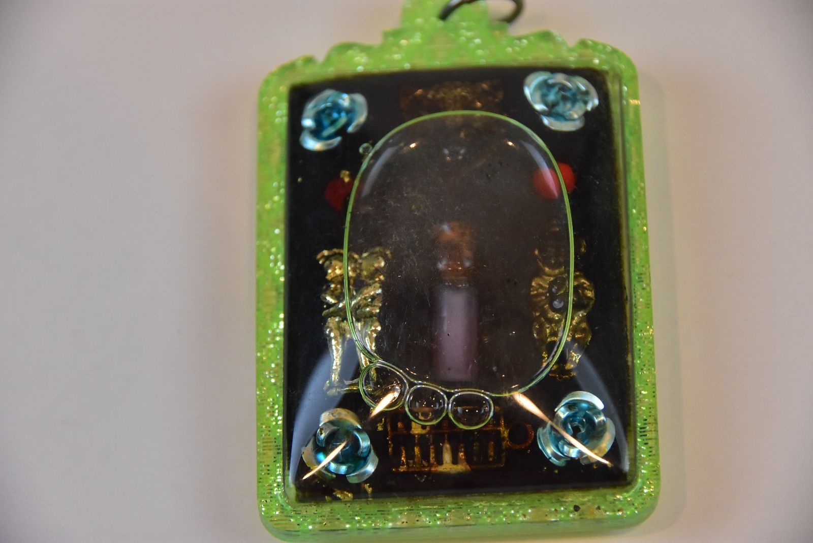 タイ呪物 呪符 ジンジョークカオハン 九尾の狐 プラクルアン 恋愛運