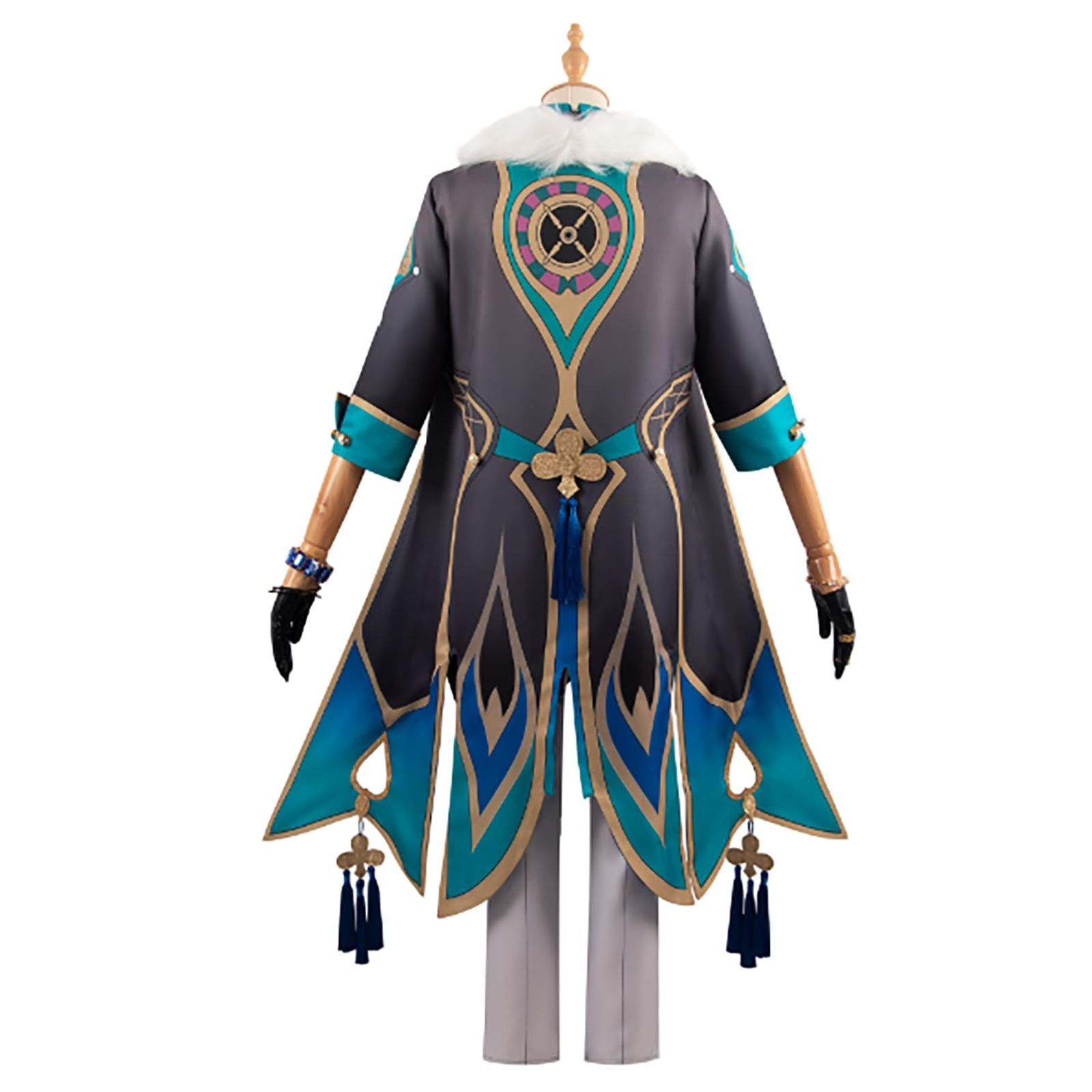 【超歓迎された！】 五次元 高品質 崩壊スターレイル アベンチュリン コスプレ衣装 ウイッグ付き 豪華版 舞台服 イベンド 変装 仮装 プレゼント 演 BJ0927ML03