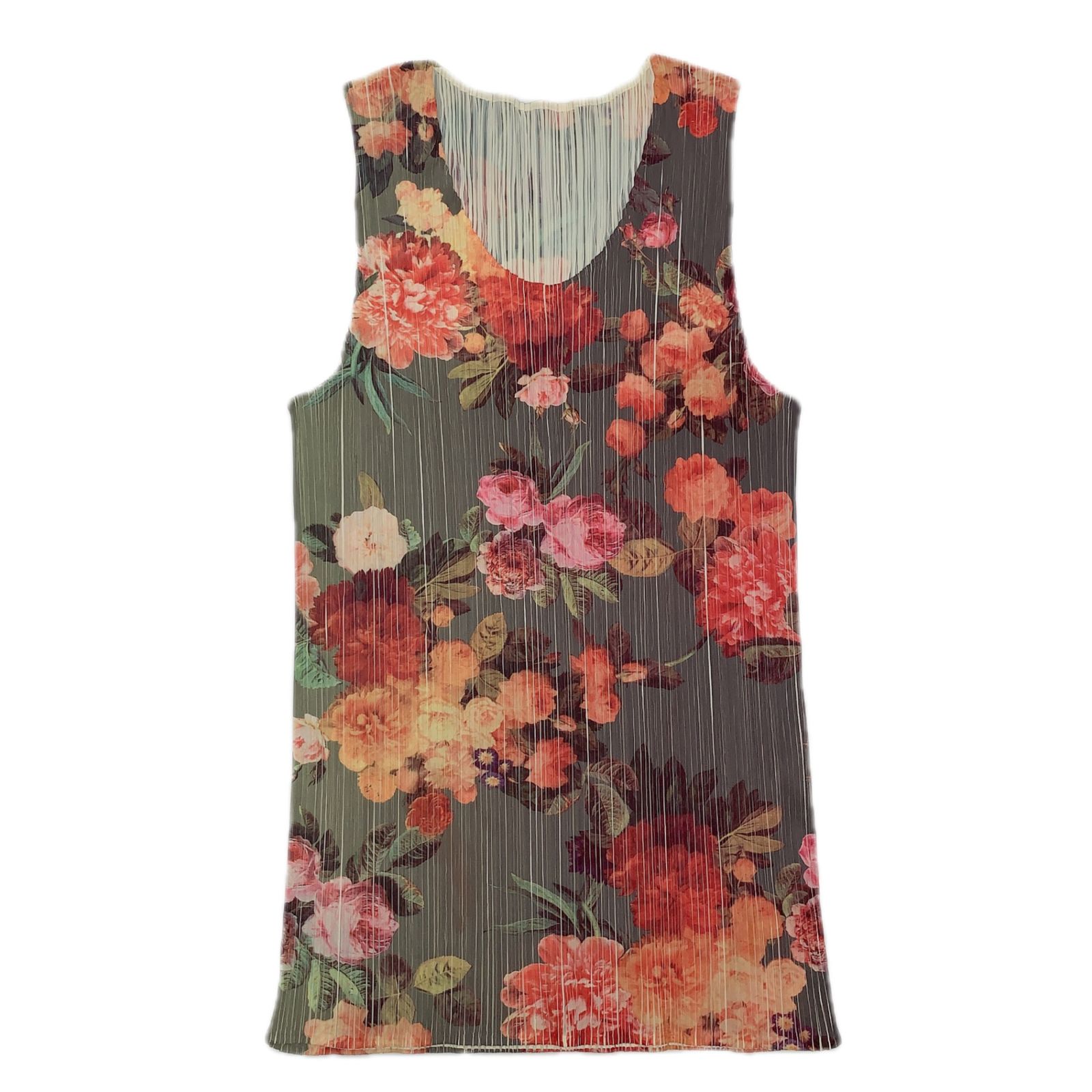 イッセイミヤケ／ISSEY MIYAKE レディース 花柄 タンクトップ イッセイミヤケ／ISSEY MIYAKE レディース 花柄 タンクトップ