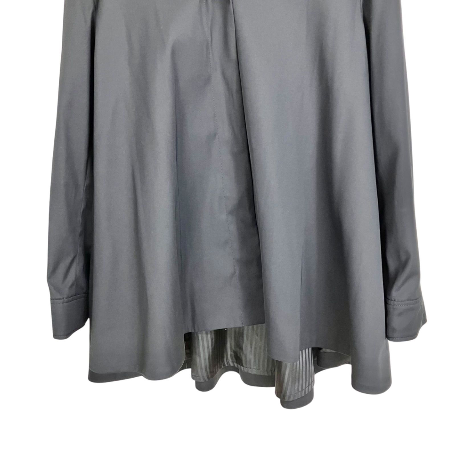 St.cecilia ガーリッシュ テントコート F ブラック