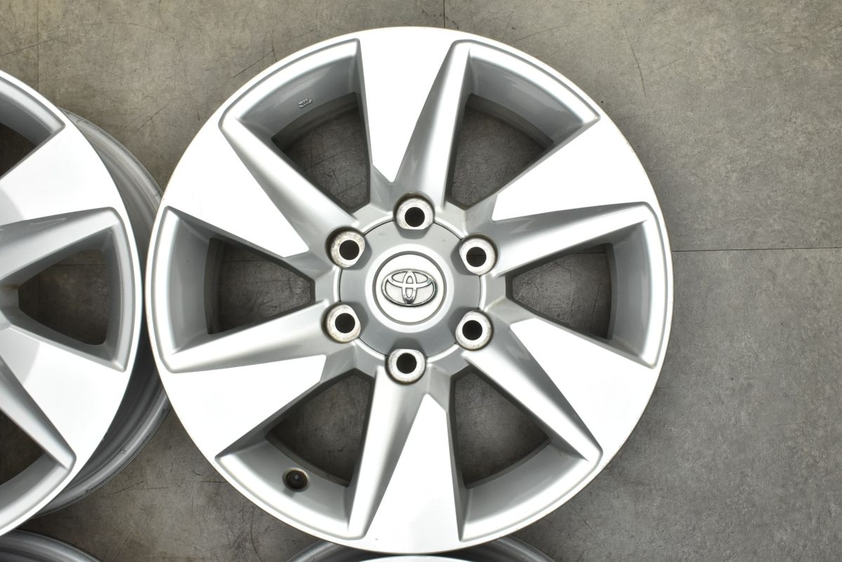 良好品】トヨタ 150 ランドクルーザープラド 後期 純正 17in 7.5J +25
