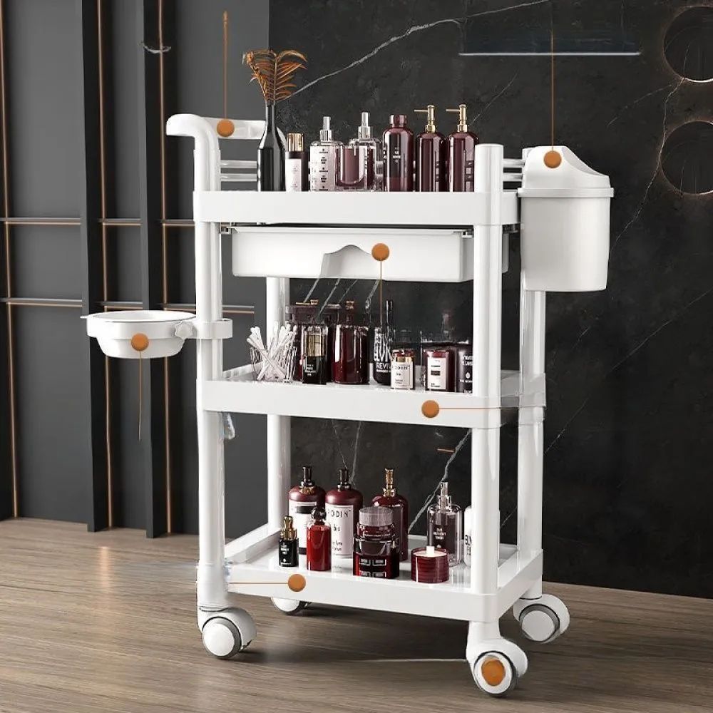 ドレッサー 3色タッチスクリーン調光ミラー ジュエリーオーガナイザー