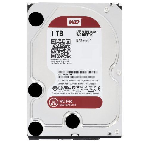 【中古】(非常に良い)【国内正規代理店品】Western Digital WD Red 内蔵HDD 3.5インチ NAS 用 1TB SATA 3.0(SATA 6Gb/s)  WD10EFRX