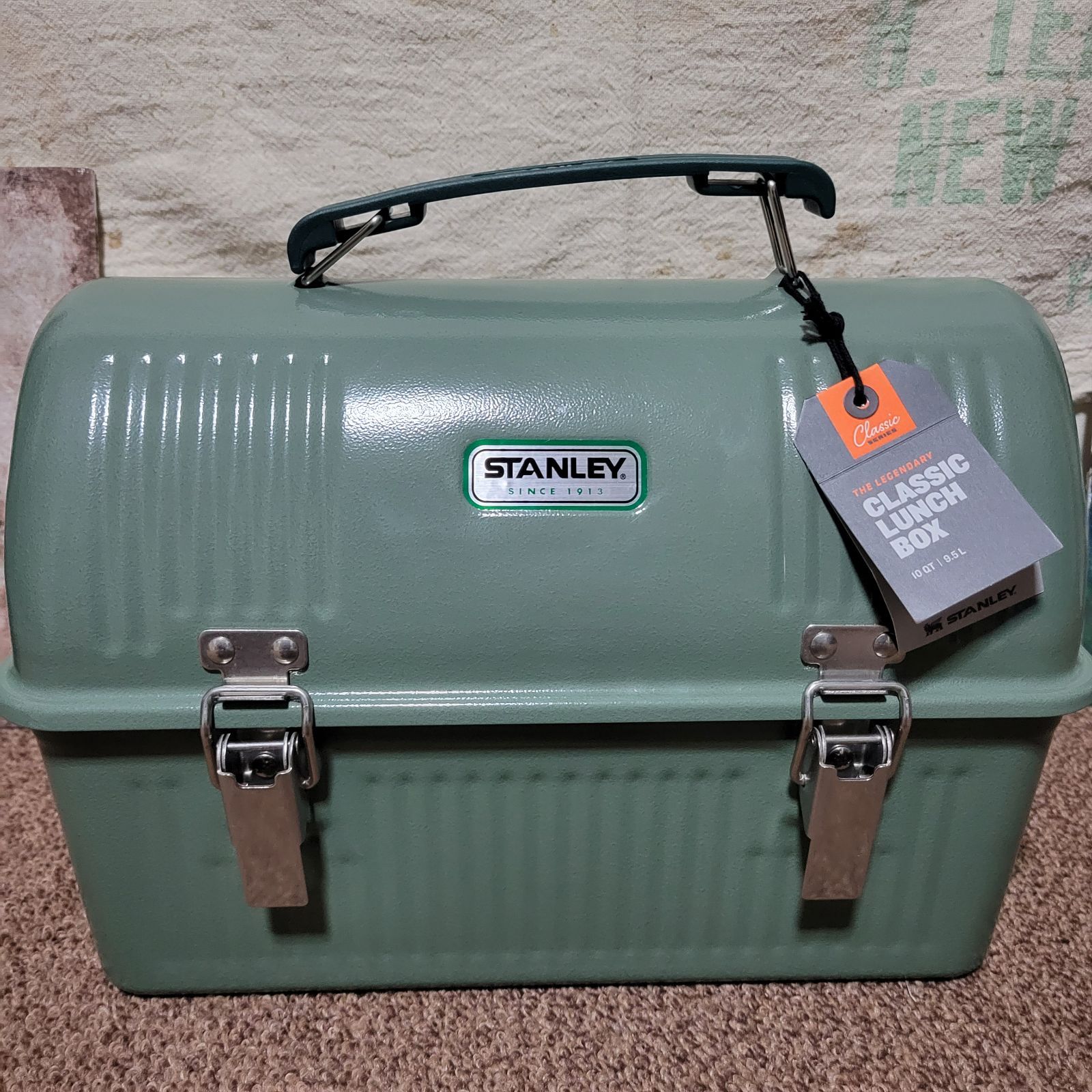 スタンレー クラシックランチボックス 9.4L カーキ色