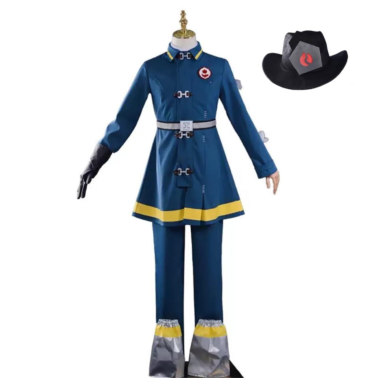 高品質 MOSATO 第五人格 火災調査員 フロリアン ブランド 初期衣装 コスプレ衣装 全セット ぼうし めがね レッグカバー付き ウィBJ0925ML03 ハロウィン WWW_TRAVELLANDINDIA_COM