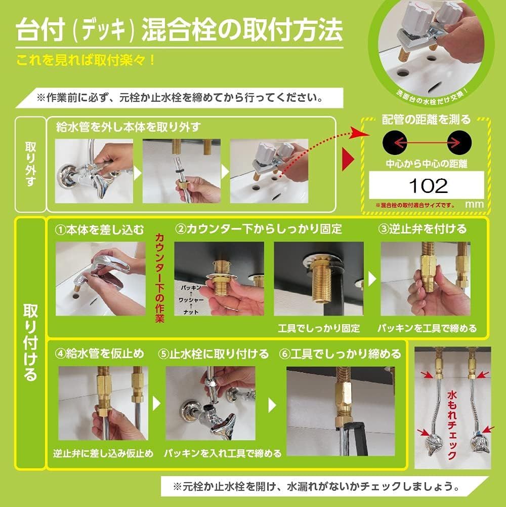 サンエイ シングル台付混合栓