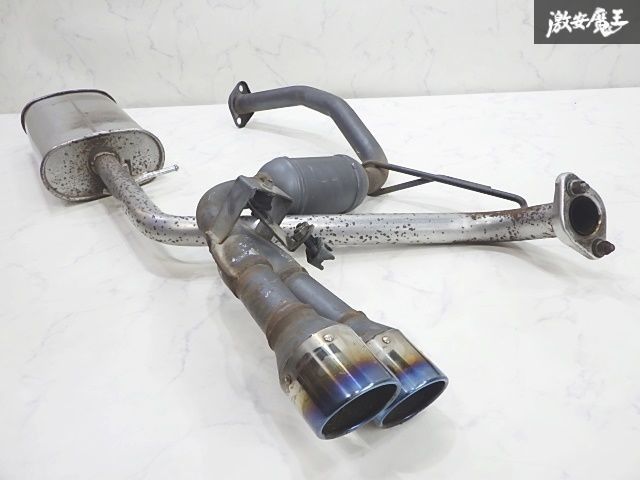 LA100 ムーヴ HKS クールスタイル センター出しマフラー