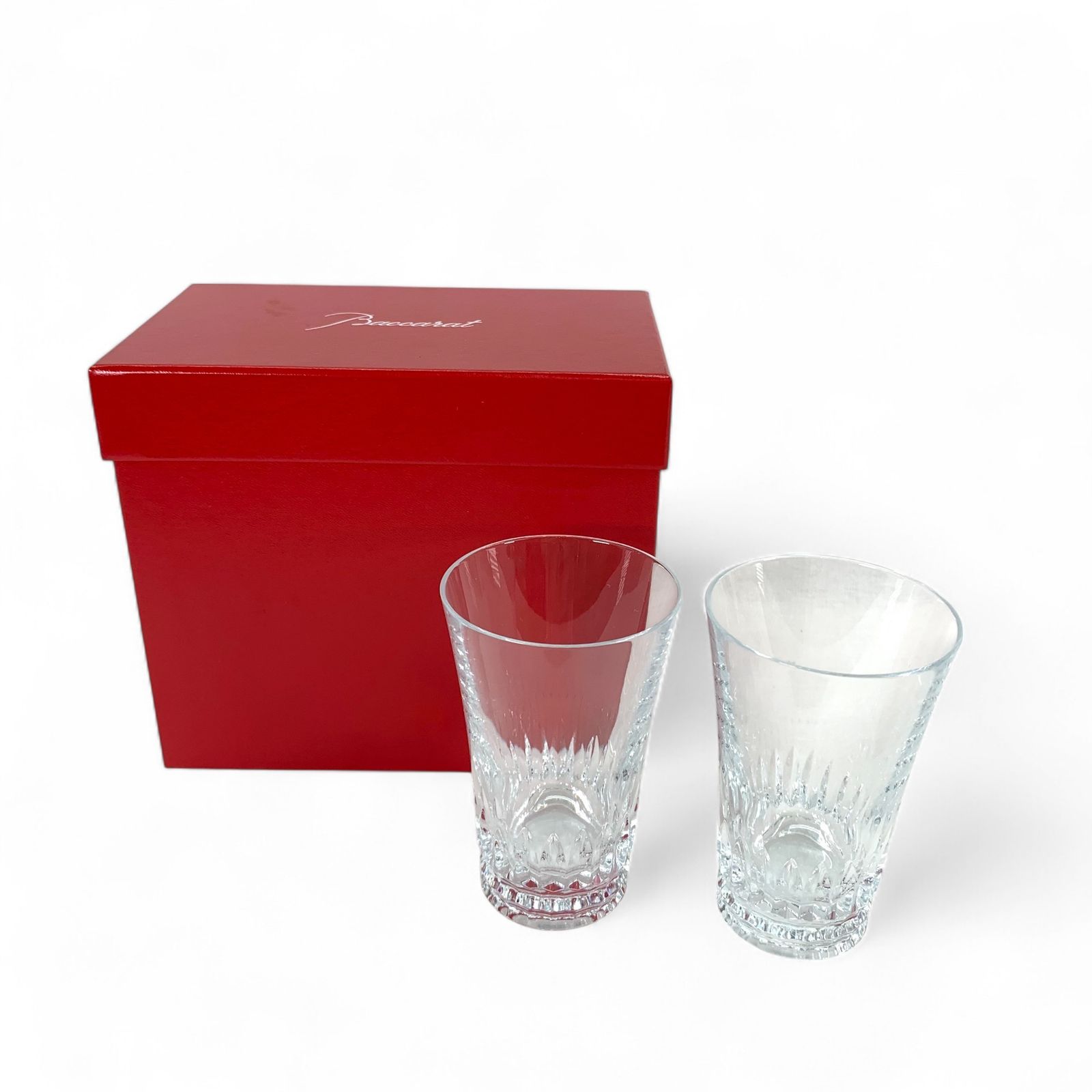 【新品未使用】 正規品Baccaratバカラ 240周年 ペアグラス　タンブラー Baccarat バカラ グラスジャパン ティアラ タンブラー ペア