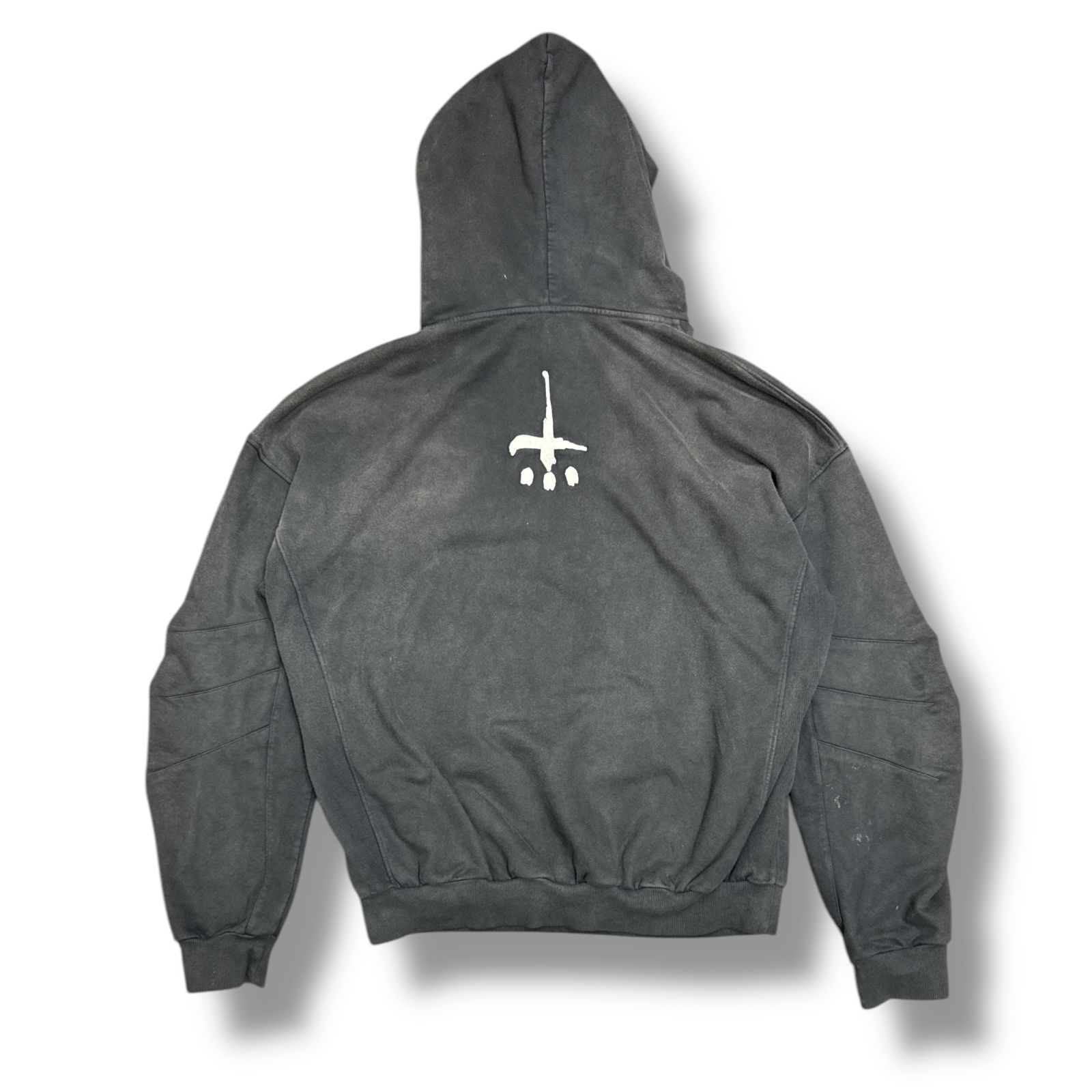 CVTVLIST / USUAL HOODIE GARMENT DIE/パーカー/1/コットン/BRD/2201090301 CVTVLIST 22AW USUAL HOODIE GARMENT DIE フーディーガーメントダイ