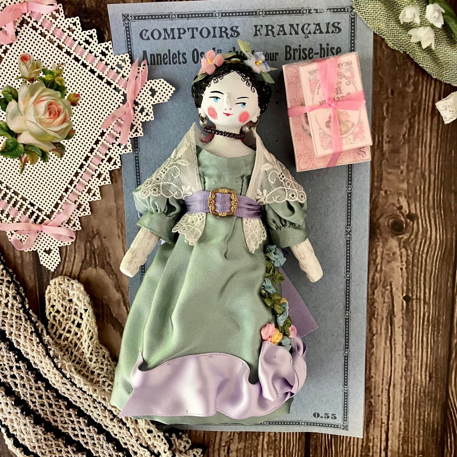 グラジオラスの花 」 絵画 油絵 油彩 アンティーク 稀少戦前大正末期