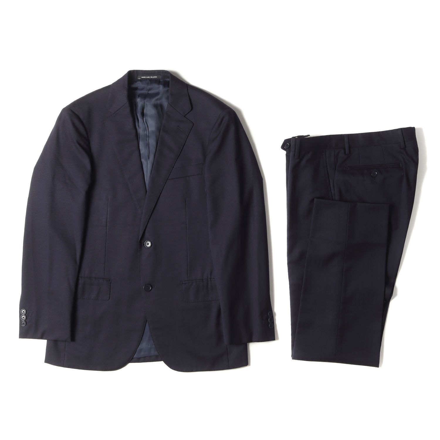 美品】B&Y UNITED ARROWS セットアップ ヘリンボーン 麻混