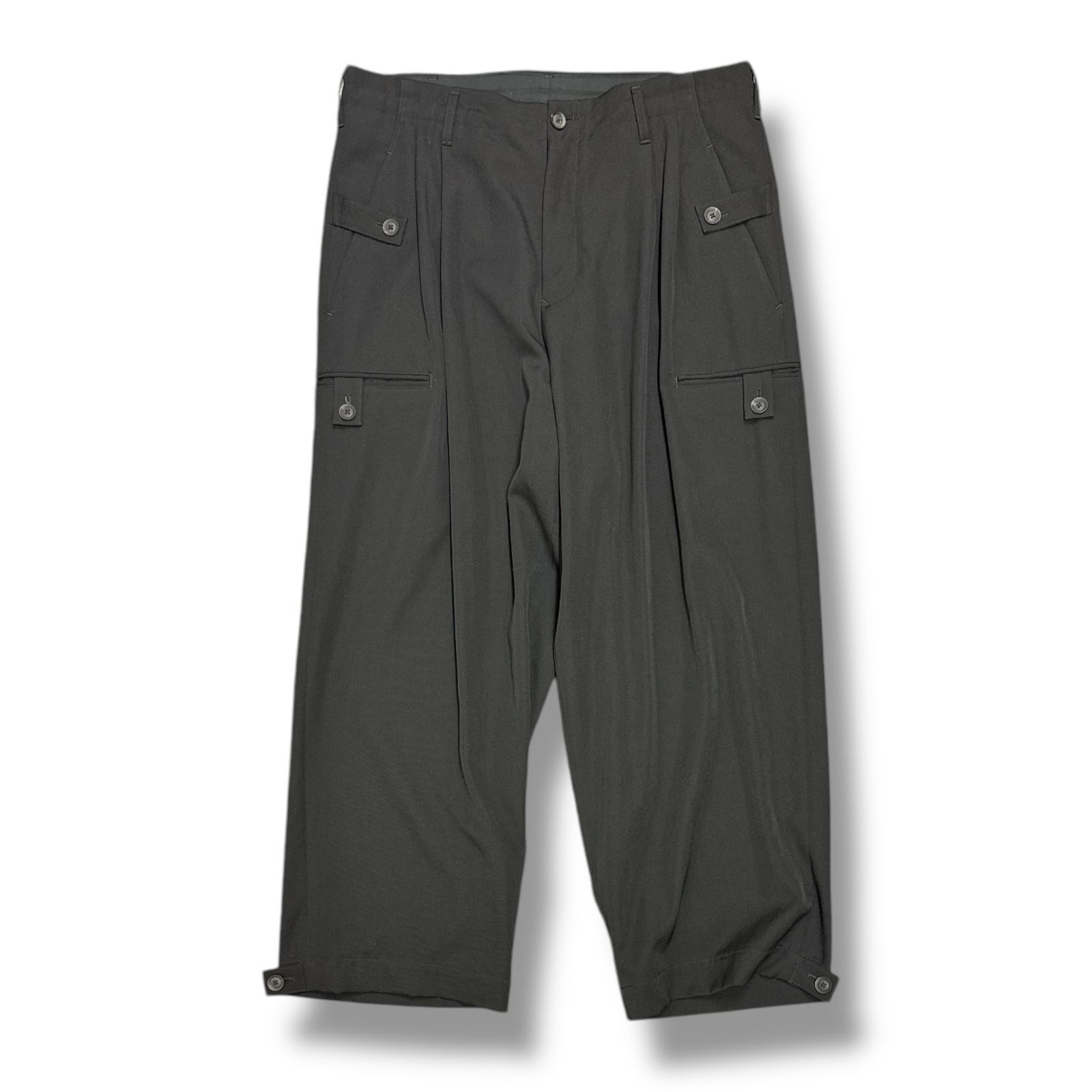 ヨウジヤマモト プールオムYohji Yamamoto POUR HOMME リネン裾