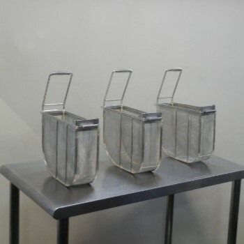 中古】【3個セット】【部品販売】タニコー ゆで麺機用 反転かご パスタ