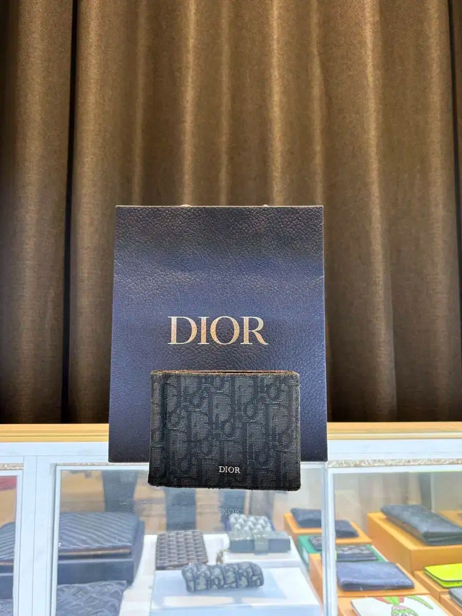 Dior(ディオール) オブリーク マネークリップ 二つ折り財布
