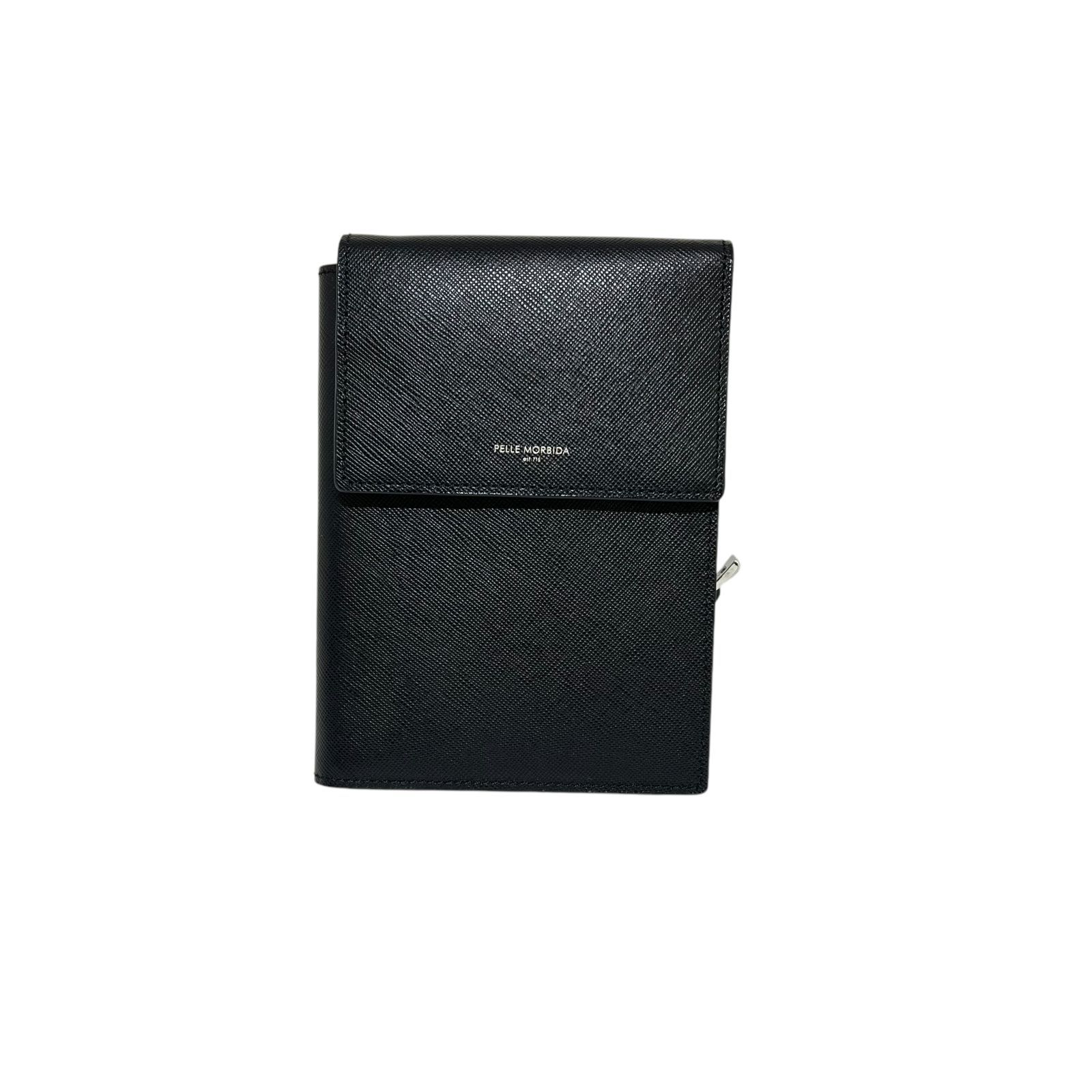 PELLE MORBIDA ペッレモルビダ マルチパスポートケース 黒 BARCA PMO