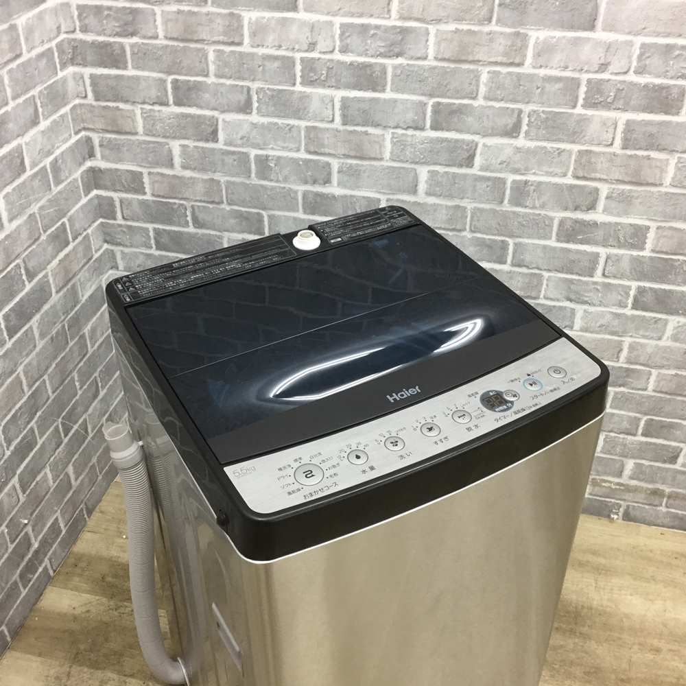 ハイアール Haier 洗濯機 5.5kg JW-XP2C55F-XK 2021年製 - メルカリ