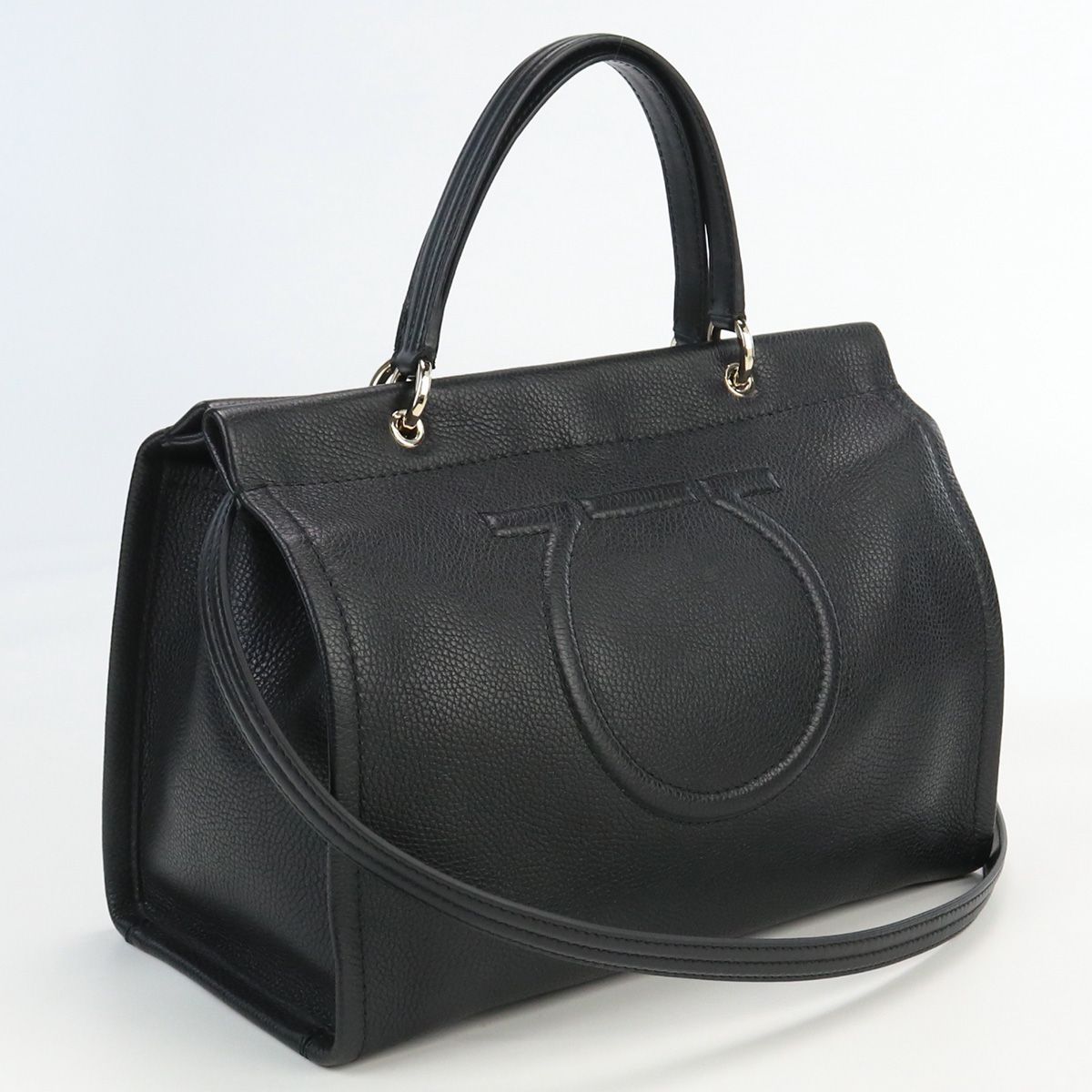 FERRAGAMO フェラガモ 2WAYショルダーバッグ ガンチーニ 21 H110