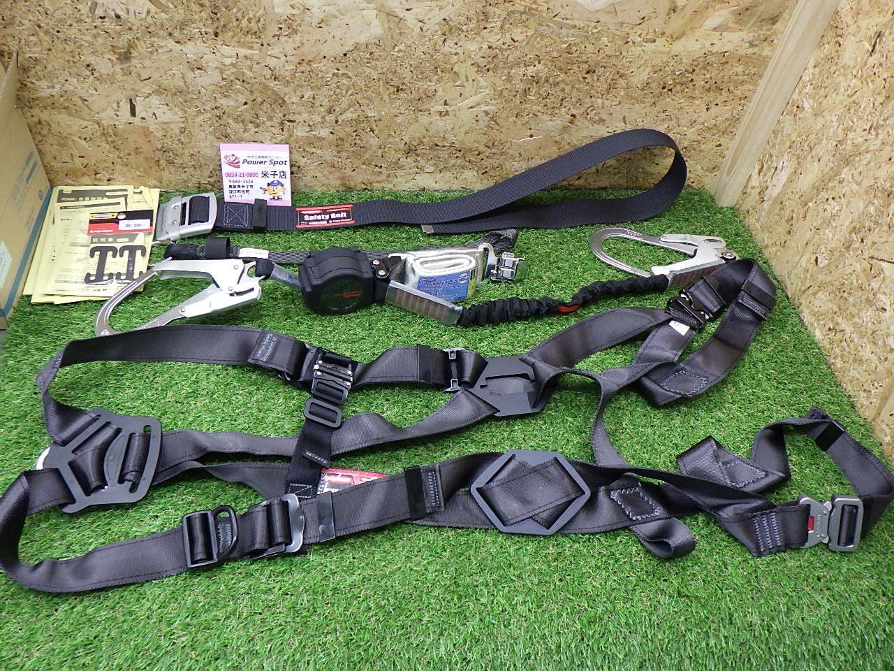 ツヨロン フルハーネス TH-504 WNV-M ダブルランヤード 連結ベルト セット 墜落制止器具 店頭 80サイズ発送