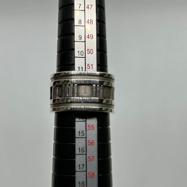 美品 TIFFANY&Co. ティファニー アトラス ワイド リング 13号 TIFFANY & Co. ティファニー アトラスワイドリング シルバー 13