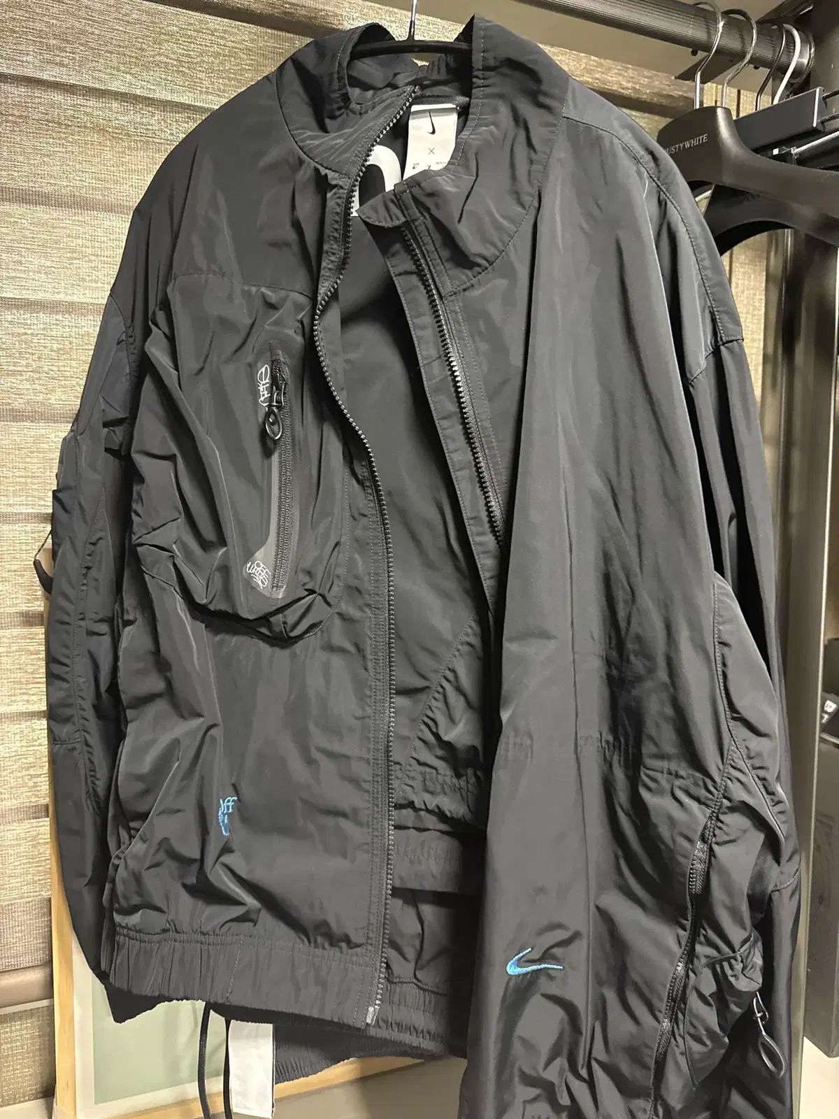 NIKE x オフホワイト NRG トラック スーツ ブラック - アジア