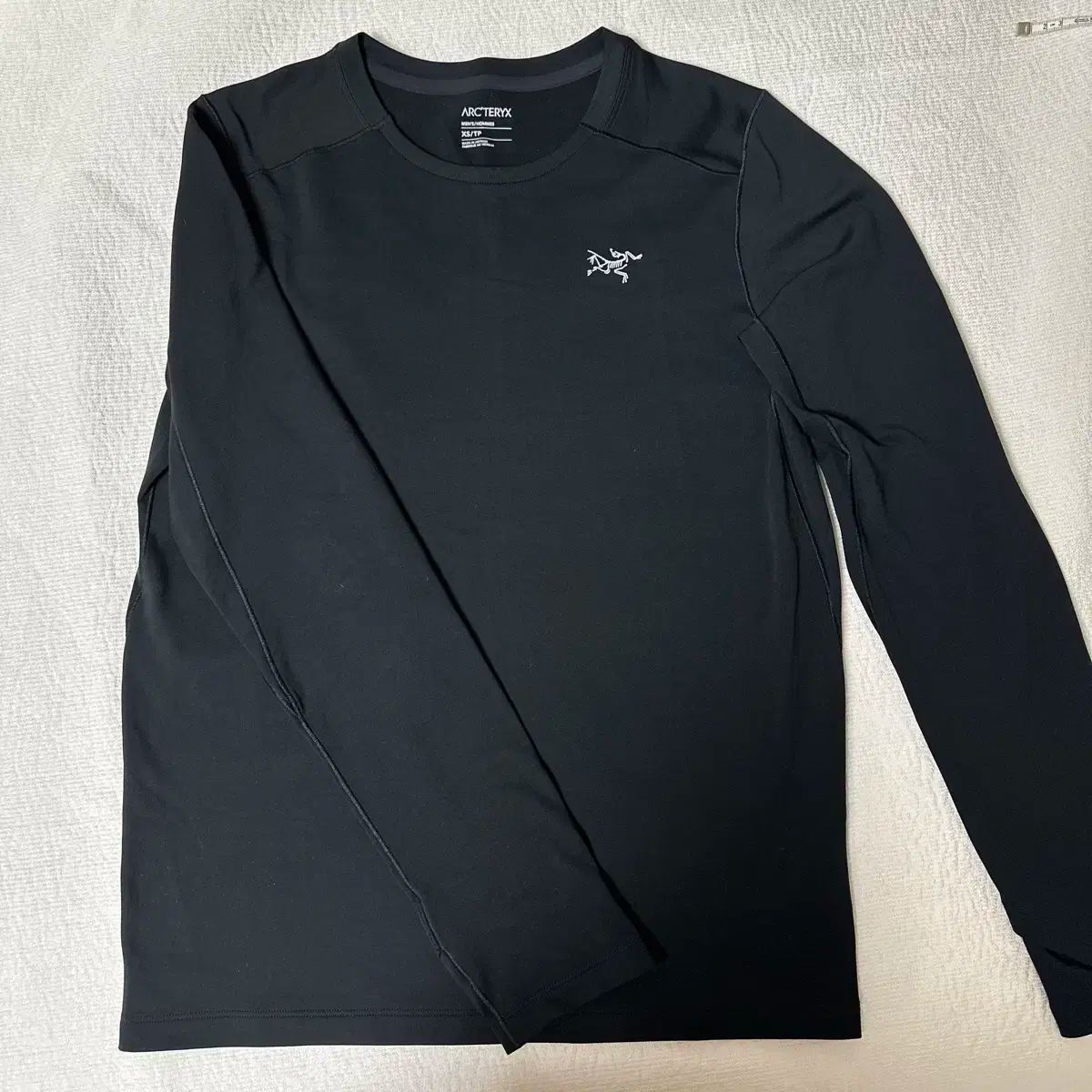ARC TERYX アークテリクス コーマック 重い ロングスリーブ 黒 ティッシャー