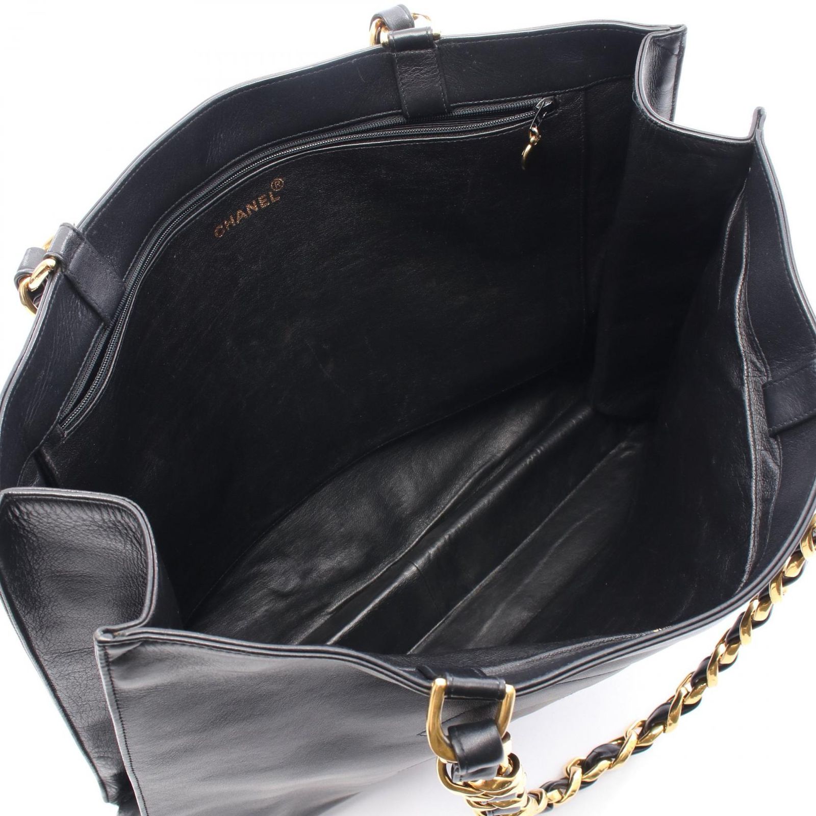 シャネル CHANEL トートバッグ デカココマーク ブラック