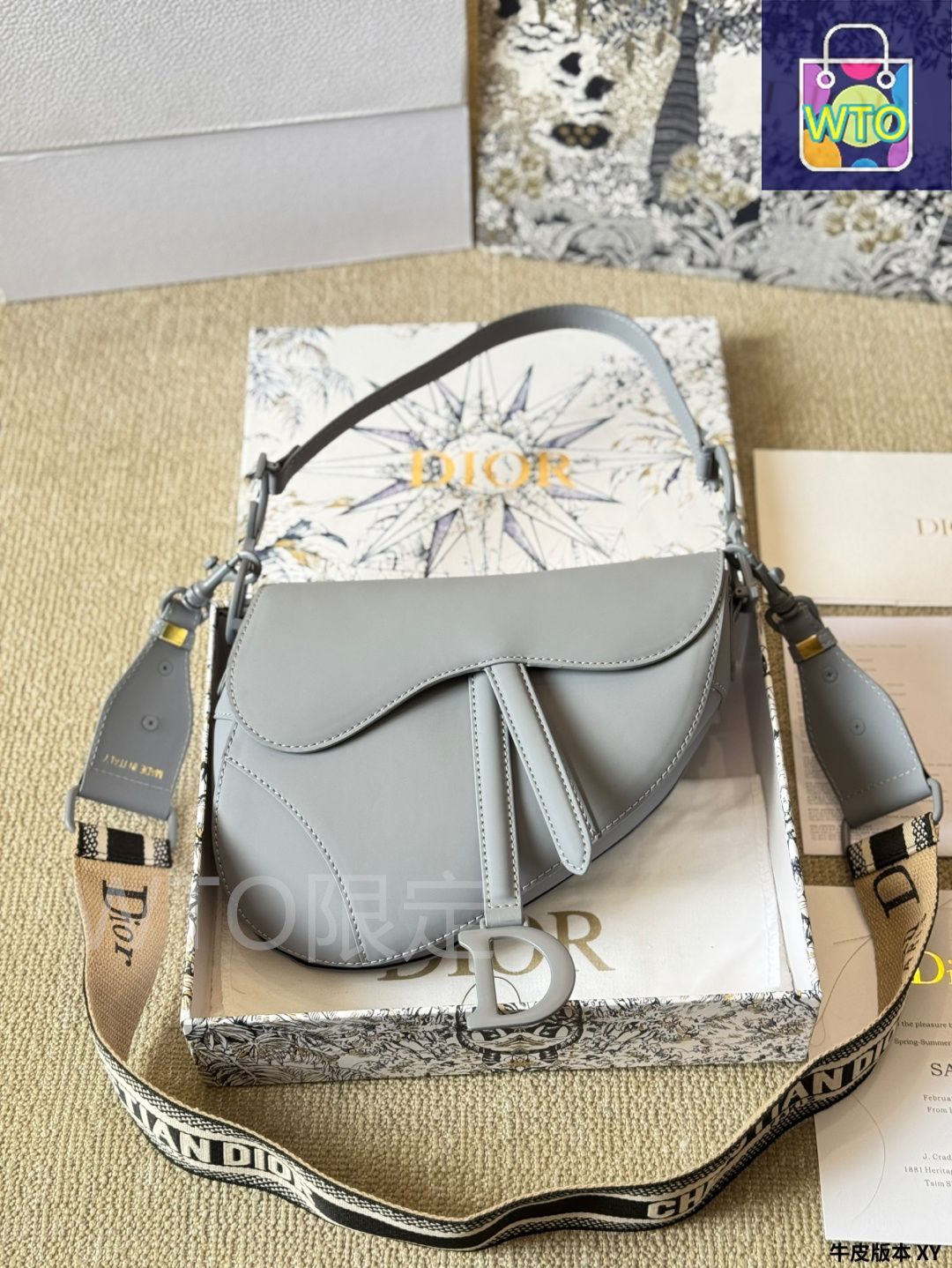 VINTAGE 1点モノ ディオール サドル フォン フォルダー 今日特価】Dior Saddle ディオール サドル - ヴィンテージ