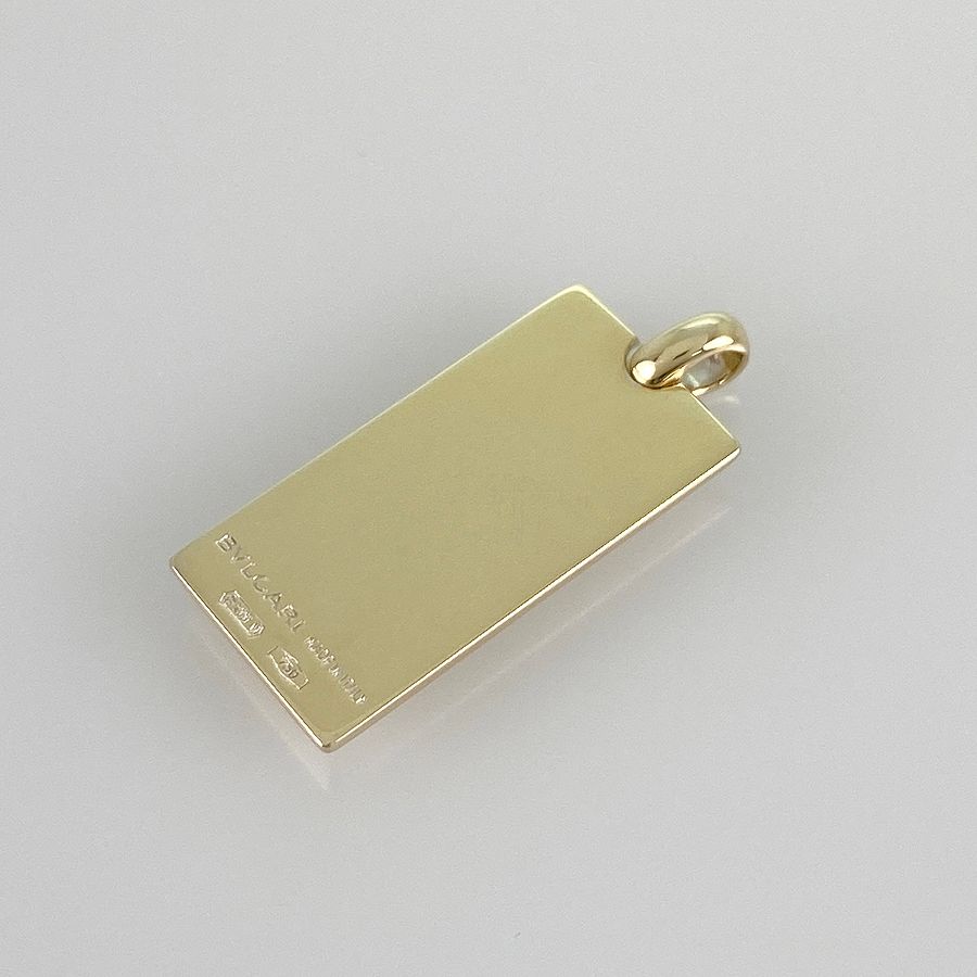 ブルガリ BVLGARI ペンダントトップ K18YG インゴット sss【中古