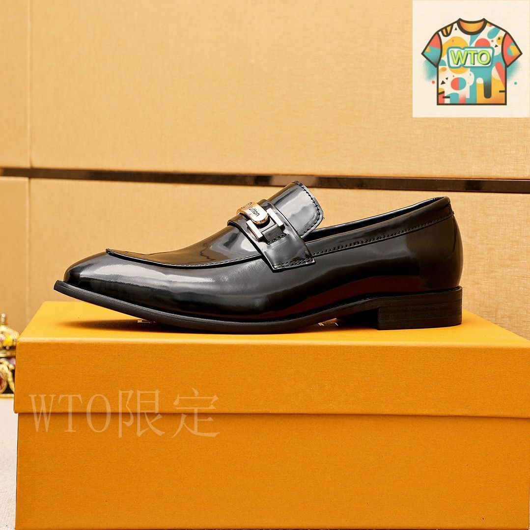 ルイヴィトン スクエア プレーントゥ シューズ Louis Vuitton LOUIS VUITTON／ルイヴィトンプレーントゥ