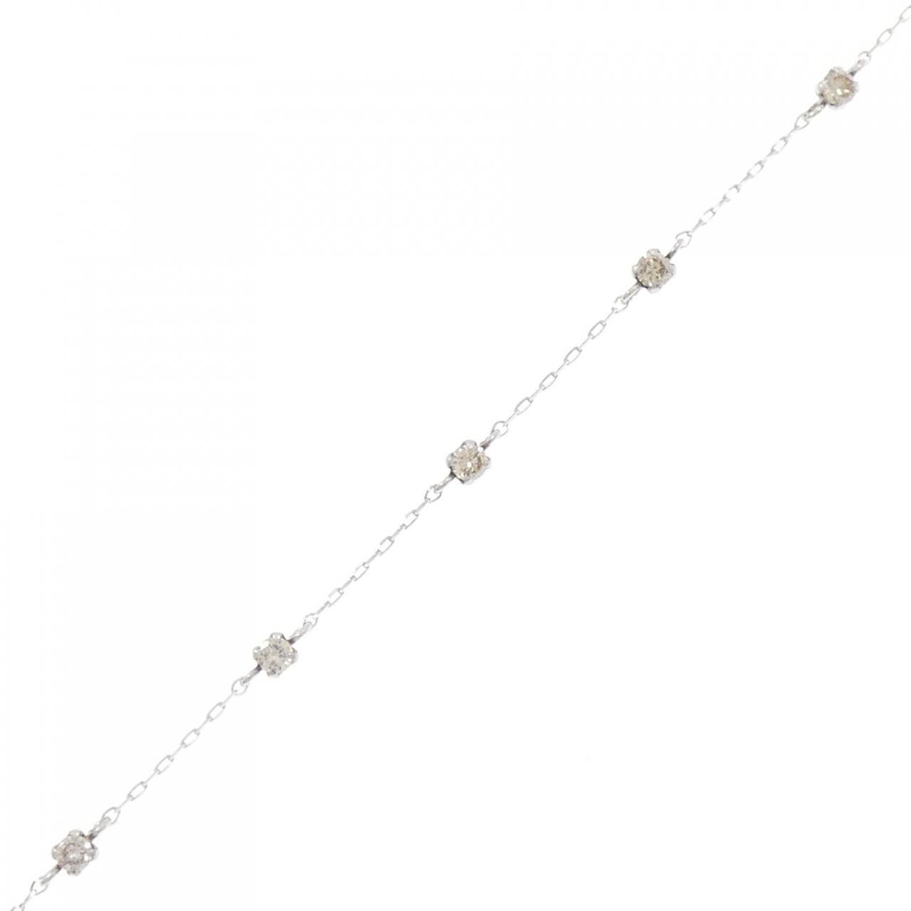 PT900 ダイヤモンド ブレスレット 0.25CT - メルカリ