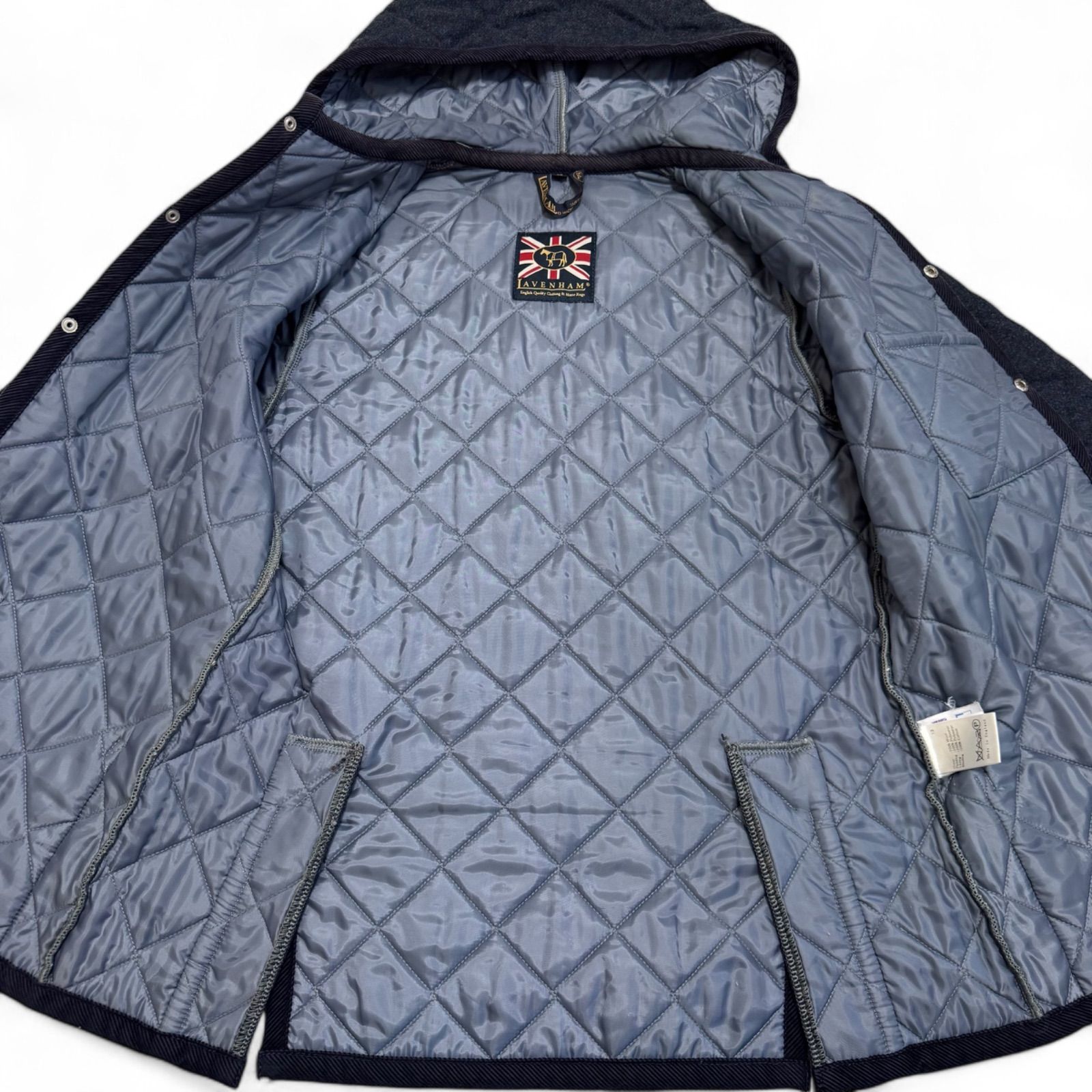 レア 美品】LAVENHAM ラベンハム ウール キルティング コート